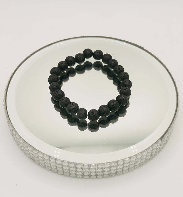LAVA STONE 8mm BRACELET