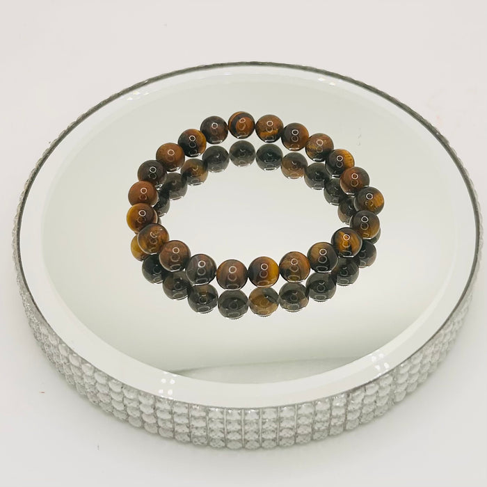 TIGER EYE 8mm BRACELET
