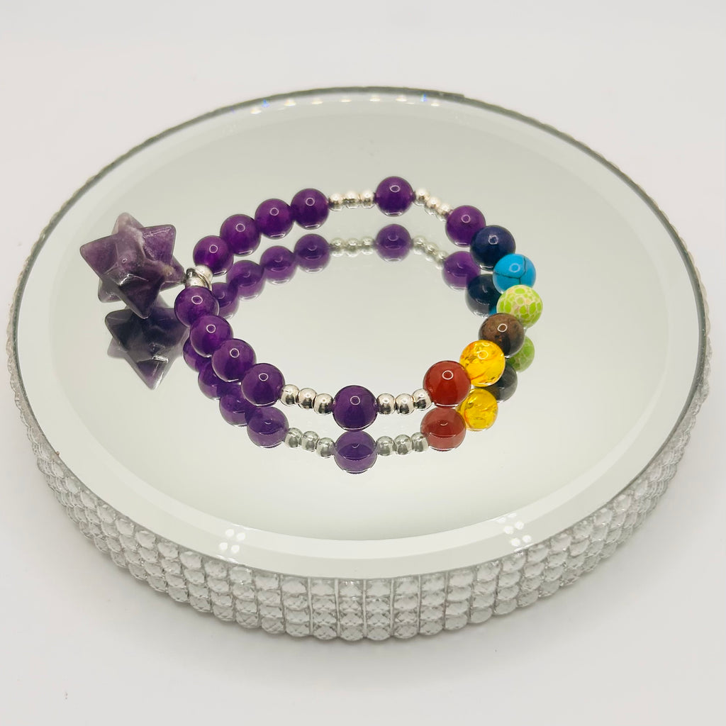 AMETHYST CHAKRA BRACELET