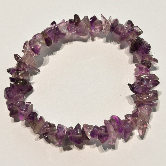 AMETHYST, CALMING, SOOTHING, STRESS RELIEF, CRYSTAL BRACELET